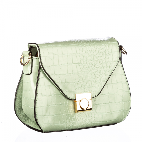Γυναικεία τσάντα Fancy Πράσινο οικολογικό δέρμα, 2 - Kalapod.gr
